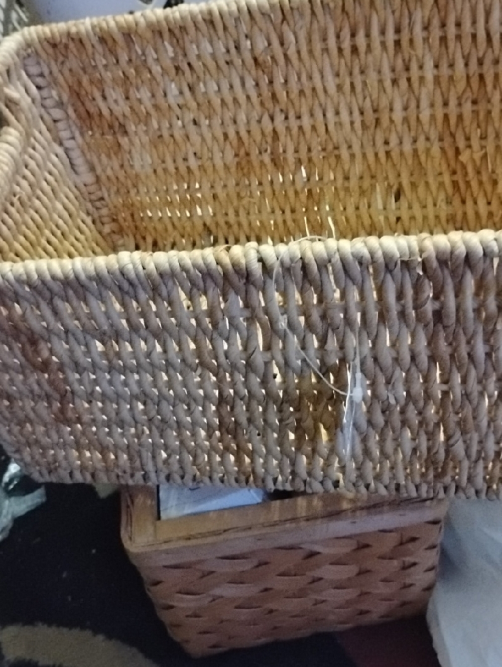 Natural Woven Storage Basket - Home Accents